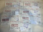 Vintage 1960s Pacific Power   Light Company Utility Bills  7  Medford  Oregon
