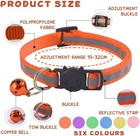 Cat Collar With Bell 6 Pack Durable Breakaway Adjustable Reflective Cat Collars