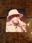Vintage John Lee Hooker 8x10 Glossy Photo Singing