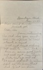 Rare 1930 Usa Postal Cover Dixie Kennels Complaint Handwritten Letter Manuscript