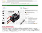 Madmax-12 Sensored 32-bit Hv Esc 6-12s 50v For Rc 1 5  Motor Cobra-5 Hv Castle