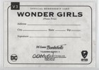 2018 Cryptozoic Dc Bombshells Series Ii Membership Cards  599 Wonder Girls 3gq