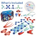 24pc Clixo Marine Marvels Pack Magnetic Building Toy Fish