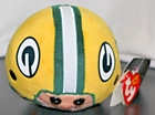 Vintage Original 2015 Ty Beanie Ballz Green Bay Packers Nfl Plush Toy