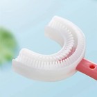 2 Pc Children Kids Toothbrush U-shaped Brush Oral Teeth Cleaner Baby 2-12 Year 