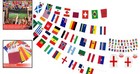 68 9 Ft Double-sided World Flags Banner - Perfect For Olympic Parties   Events