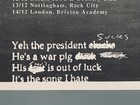 Sonic Youth 1992 Vintage Poster Advert Against Fascism Dirty