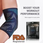 2x Elbow Brace Compression Support Sleeve Arthritis Tendonitis Reduce Joint Pain