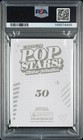 Harry Styles  Billie Eilish  Dua Lipa   Trainor 2025 Panini Pop Stars  50 Psa 9