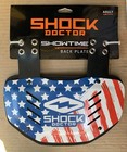 Shock Doctor Showtime Football Back Plate Osfa American Flag New W scratches