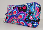 Vera Bradley Medium Cosmetic Makeup Bag Haymarket Paisley   exact Item 