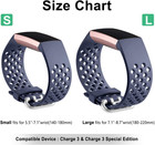 3 Pack Replacement Band For Fitbit Charge 3 4 Se Bracelet Watch Rate Fitness  l 