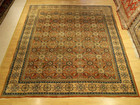 9 6 X 12 Hand Knotted  Fine Quality Antique Oushak Rug _natural Dyes Fine Wool