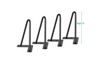 Hairpin Legs 6 Inch  Metal Furniture Legs With Floor Protectorsset Of 4 - Hom   