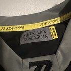 2025 Metallica 72 Seasons Medium Football Jersey Pop Up Store Tour Shirt
