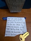 1960 s Oak Vista Gumball Machine Ratt Fink Rings  With Key Mancave