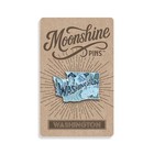 Washington State Enamel Lapel Pin     Souvenir Gift  Collectible Design