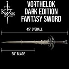 Kit Rae Vorthelok Sword Dark Edition   Swords Of The Ancients Collection   45 