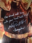 Demon Slayer Rengoku 11x17 Print With Matt Whitten Autograph Jsa Cert Ab30611