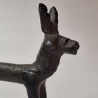 Ancient Persian Luristan Bronze Animal Ibex Votive Figure - Circa 600-800 Bc