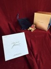 Estee Lauder Pleasures One Horse Open Sleigh Solid Perfume Compact Box Rare