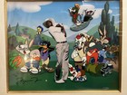 Michael Jordan Signed Framed Space Jam Cel W  Coa  fore     five       691 750