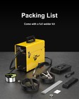 Haxiaoer Mig Welder 145a 110v  3 In 1 Flux Core lift Tig stick Welding Machine