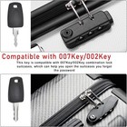 2 Keys Compatible With Tsa007 Key Master Luggage 007 Key 