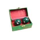 Acxico 2pcs Chinese Health Exercise Stress Baoding Balls Relaxation Therapy 
