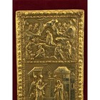 Vintage Religious Icon Plaque Athens Greece Nativity Annunciation Benaki Museum