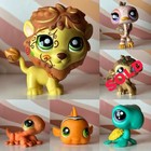 Littlest Pet Shop   Animal Figure Lot Of 13 - Dachshund  Husky  Etc 