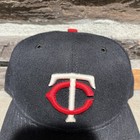 Eric Milton Minnesota Twins Game Used Hat 2002 Season With Loa
