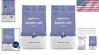 2-pack Lavender Epsom Salt Soaking Aid 3 Lb - Relaxation Bath Crystals - Solimo