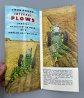 1956 John Deere Tractor Drawn Plows Farm Advertising Vintage Brochure