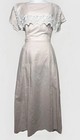 Vtg Scott Mcclintock Lace Dress Set Blush Prairie Cottagecore Maxi Wedding Guest