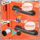 Strong Magnet Keyhole Covers Compatible With 2018-2026 Jeep Wrangler Jl And Glad