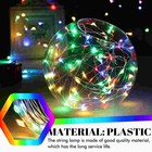 100 Led Fairy String Lights Christmas Tree Wedding Xmas Party Outdoor Decor 10m