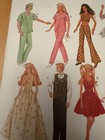 Vintage Mccall s 9673 Sewing Pattern Fashion Barbie Doll Clothes Uncut