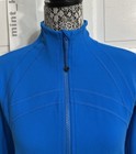 Euc    lululemon Define Jacket  luon Size 12 Poolside Blue Flattering Fit  138