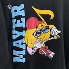 John Mayer Tour Sweatshirt Shirt Large Guitar Smiley Sob Rock Grateful Dead