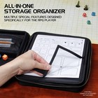 Enhance Tabletop Rpg Organizer Case - Dnd Organizer With Character Sheet Holder