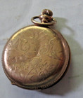 Fahy s Montauk 20 Year 10k Gold Filled Pocket Watch Hunter Case Only 20 Grams