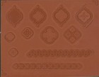 Mosaic Madness Retired Stampin  Up  Stamps  Medallion  Punch   Embossing Folder