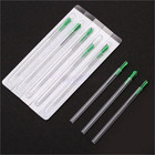 Single Use 100pcs box Acupuncture Tcm Needles Individua Pipe With One Guide Tube