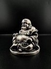 Vintage Chinese Laughing Buddha Statue Happy Maitreya Figurine Feng Shui Decor 3