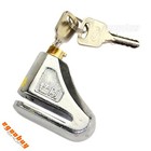 Chrome Disc Lock Anti Theft For Motorcycles Motocross Scooter Padlock 6mm Pins