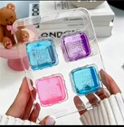 Needoh Nice Ice Baby 4 Pack Mini Cubes Squishy Stress Fidget Toy Authentic