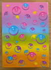 Vtg Fantastic World Lisa Frank Kitten Bubbles Usa Cardboard Stationery 90s Box