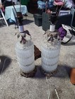   2 Vintage Mid Century Modern Lamp 3 Way Light Switch Hollywood Regency 
