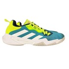 Adidas Barricade Tennis Shoes Sz 11 Mens Arctic Fusion Aqua Green Yellow Court